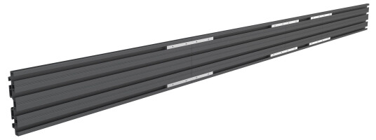 Multibrackets PRO Triple AL rail monteringskomponent - for videovegg - svart Multibrackets PRO Triple AL rail monteringskomponent - for videovegg - svart