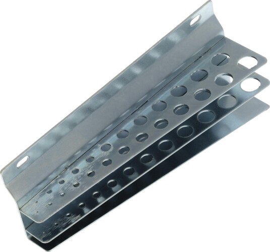 PELA 509727 Borholder Ø1-13 mm, 25 hull, Garasjeinnredning & oppbevaring