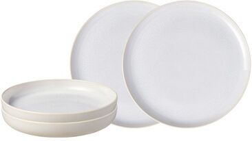 Villeroy & Boch Crafted Cotton servisesett 4 deler Hvit