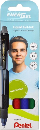 Pentel Geleroller EnerGel X 0,7 Std 4