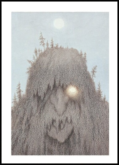 Forest Troll By Theodor Kittelsen Plakat Plakat / 21x30cm Forest Troll By Theodor Kittelsen Plakat Plakat / 21x30cm