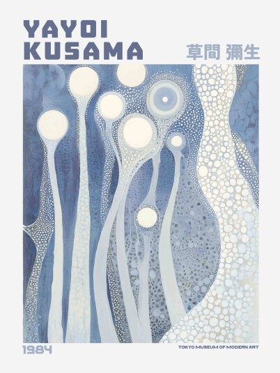 Namly Design Plakat Yayoi Kusama Kunst POSTERNXCSJG