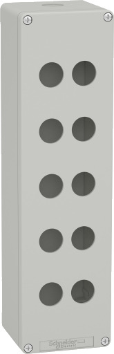 Trykknapkasse Xapd 10Xø22 310X80x77mm