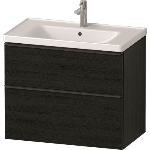 Duravit D-Neo Møbelpakke m/2 skuffer 800x480 mm Sort eik