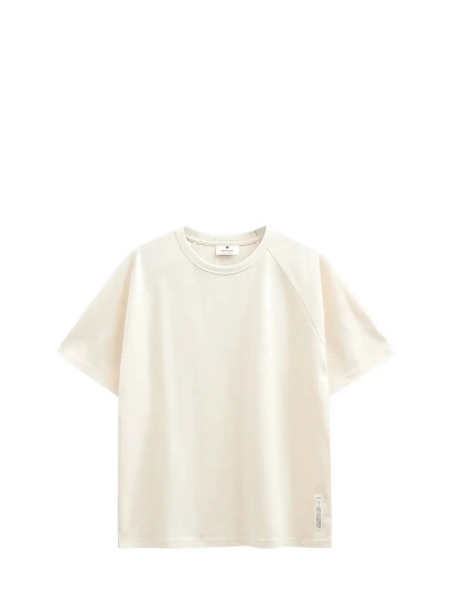 Anerkjendt Akvillads Undyed Ss Tee   Cream   XXL