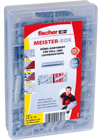 Fischer 041648 Masterbox Veggplugger 132 Stk