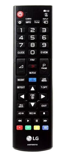 LG AKB73975729 fjernkontroll kompatibel erstatningsfjernkontroll for LG Smart TV LG AKB73975729 fjernkontroll kompatibel erstatningsfjernkontroll for LG Smart TV