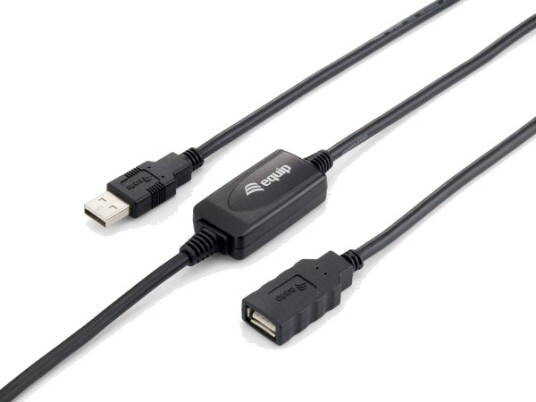Equip 133310 10 M Usb A Usb A Usb 2.0 Hankjønn/Hunkjønn Sort