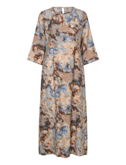 Culture Cuhizzy Greece Long Dress   Beige   S