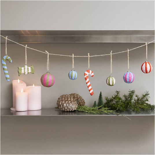 Creativ Company Julefigurer Papirmasse Modellsett 11 Deler Assorterte Farger
