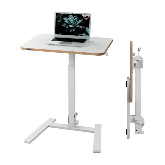 Leitz Ergo Lite Sammenleggbart Hev/Senk Bord - Hvit Leitz Ergo Lite Sammenleggbart Hev/Senk Bord - Hvit
