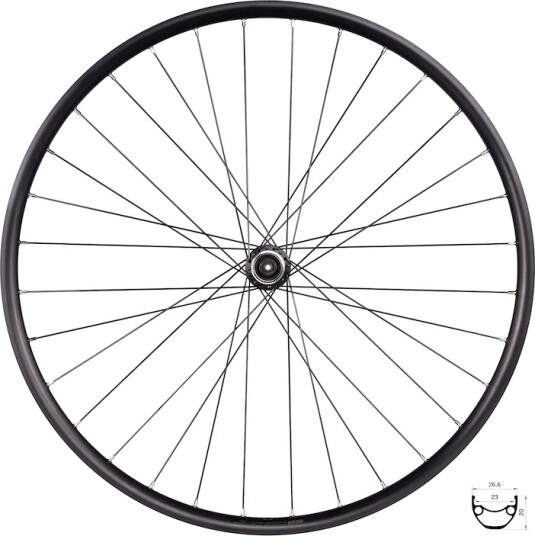 Force Basic bakhjul 29" Shimano 8-11 speed disc center lock 32 eiker