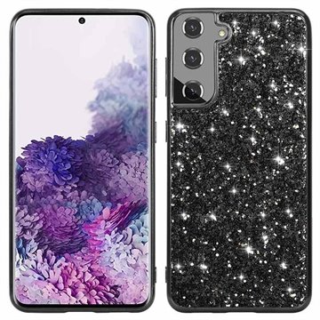Samsung Galaxy S21 FE 5G Glitter Series Hybrid-deksel Svart