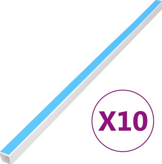 vidaXL Kabelkanal Selvklebende 25x16 mm 10 m PVC