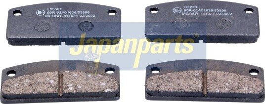 Bremseklosser JAPANPARTS PP-MC06