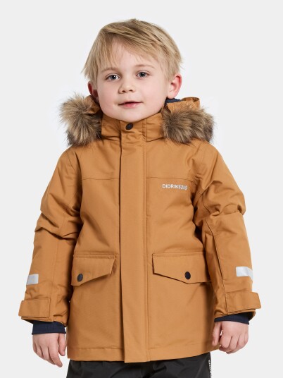 Didriksons Kids" Bjärven Parka 4 Almond Tree 100 Didriksons Kids" Bjärven Parka 4 Almond Tree 100