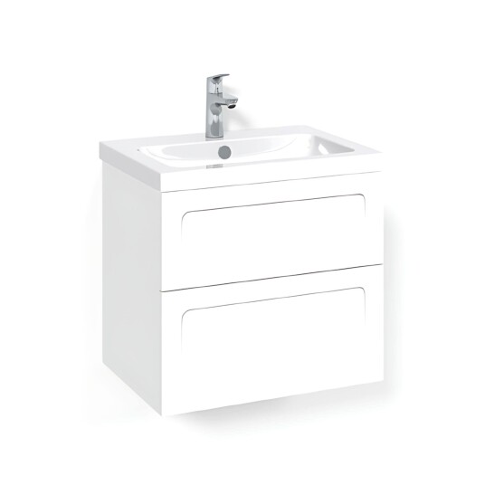 Macro Design Crown Shape Servantskap 2 Skuff - med Light Servant Antrasitt / 100cm 14