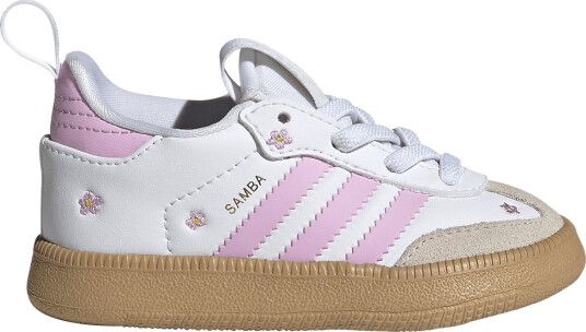 Adidas Originals Sko Samba Quickon I FTWWHT/BLILIL/ALUMINUM Adidas Originals 24 Sko Hvit Rosa Adidas Originals Sko Samba Quickon I FTWWHT/BLILIL/ALUMINUM Adidas Originals 24 Sko Hvit Rosa