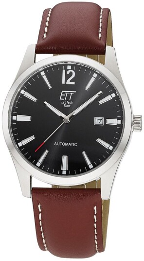 ETT Eco Tech Time Herreklokke EGS 40407 21L Motion Drive Sort/Lær