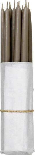 Broste Copenhagen Smooth Taper Candle Beige Ø 1.2 CM