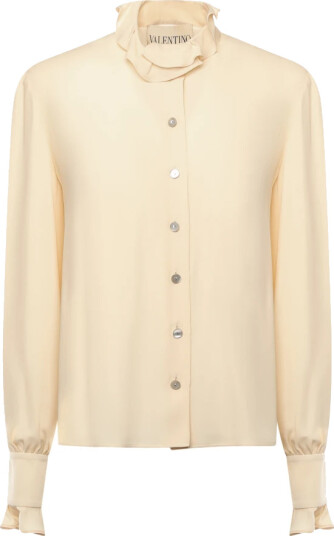 Valentino Garavani Dame Bluser & Skjorter Beige S,