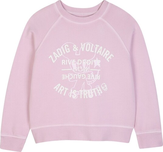 Zadig & Voltaire Kids Sweatshirt Pink 152 Zadig & Voltaire Kids Sweatshirt Pink 152