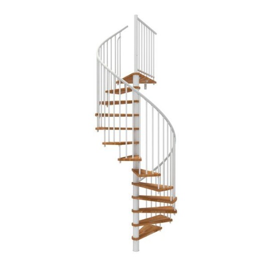 Minka Spiral Smart Spiraltrappe I Hvit