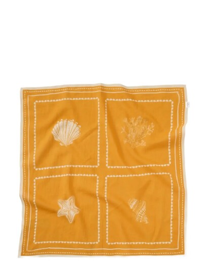 Becksöndergaard Oceana Cotta Scarf Orange ONE SIZE Becksöndergaard Oceana Cotta Scarf Orange ONE SIZE