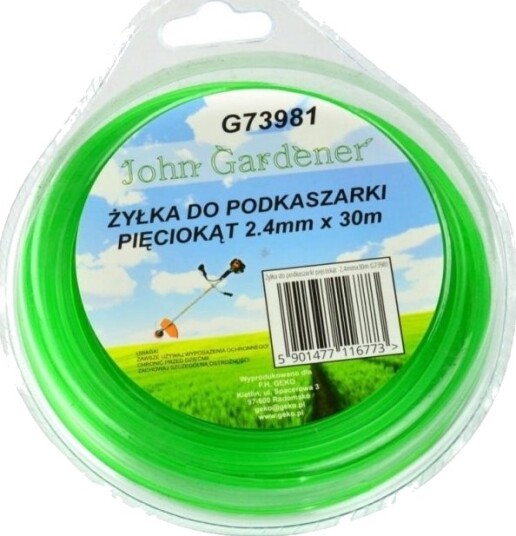 Geko Zylka Til Trimmer 2,4 Mm X 30 M 10/80 G73981 Geko Geko Zylka Til Trimmer 2,4 Mm X 30 M 10/80 G73981 Geko