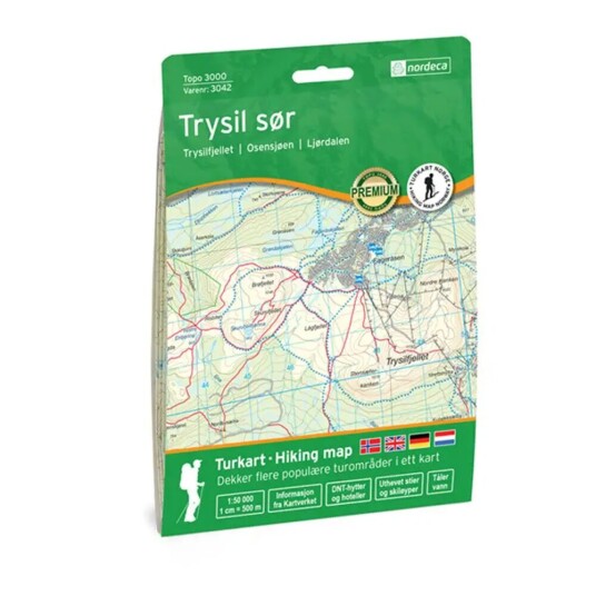 Ugland IT Nordeca Topo 3000 1:50 000 Trysil Sør Turkart