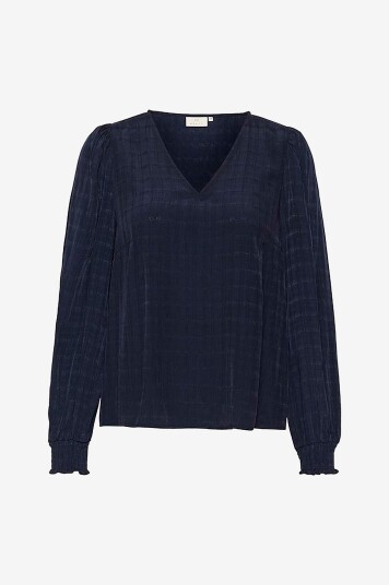 Kaffe Bluse kaLissa Blouse Blå