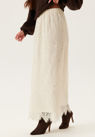 Emelie Olson X Bubbleroom Lace Maxi Skirt