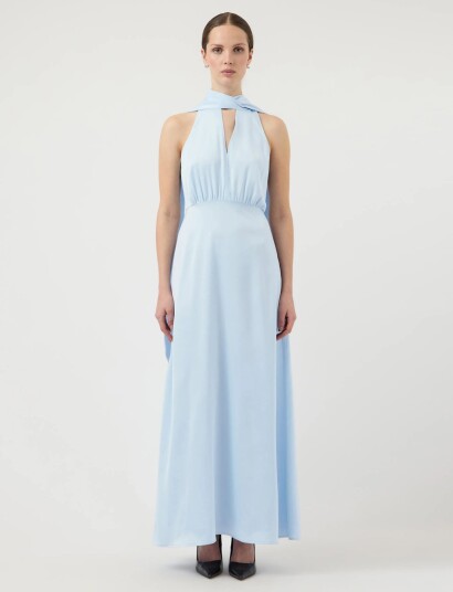 YAS Yasthea Sl Maxi Dress S. Noos Blue 38