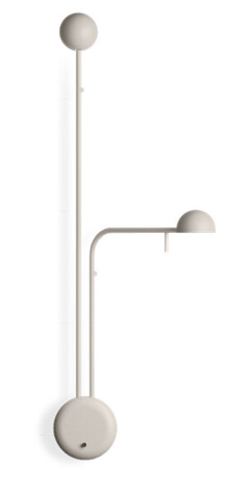 Vibia Pin Vegglampe 1686 On/Off Off-White Vibia Pin Vegglampe 1686 On/Off Off-White