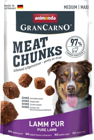 Animonda Gran Carno Meat Chunks Medium Maxi Pur Lam 80 G Animonda Gran Carno Meat Chunks Medium Maxi Pur Lam 80 G