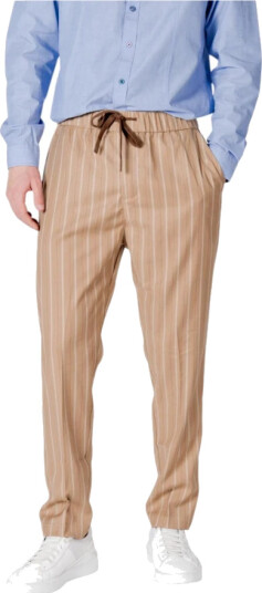 Gianni Lupo Herre Bukser Beige S, Gianni Lupo Herre Bukser Beige S,