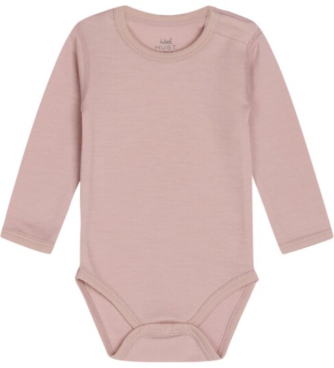 Hust and Claire Body I/e HCBo Solid Adobe Rose Hust and Claire 3 år 98 Langermet Body Rosa
