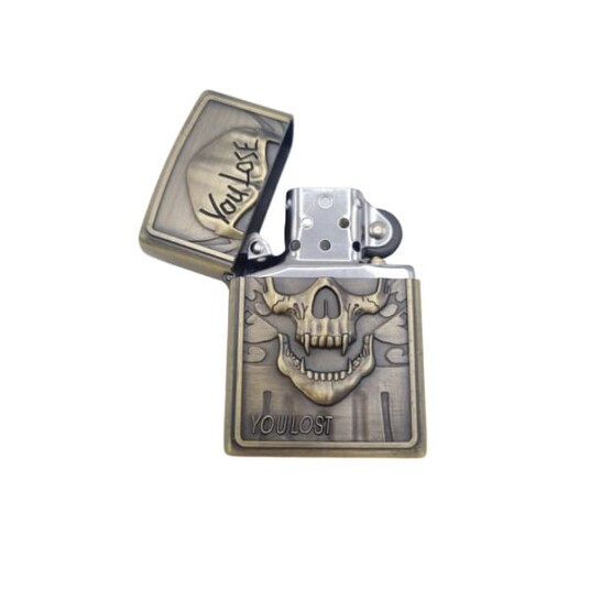 Skull Bensin Lighter