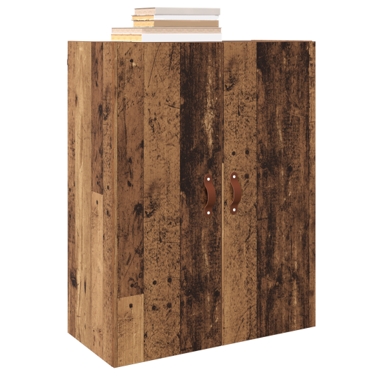 Veggskap Brun 69.5 x 34 x 90 cm Konstruert tre