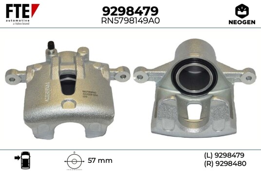 FTE 9298479 Bremsecaliper FTE 9298479 Bremsecaliper