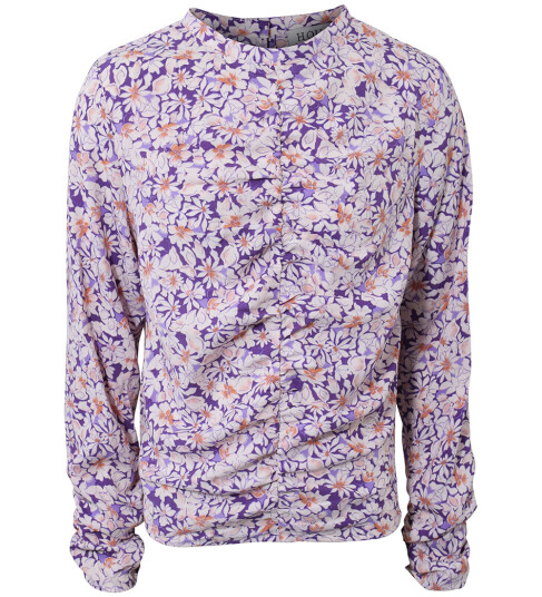 Hound Genser Flower Print 14 år 164 Genser Lilla