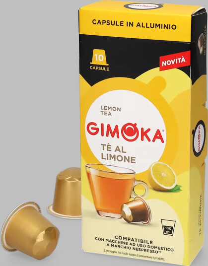 Gimoka | Sitronte 10 kapsler til Nespresso®