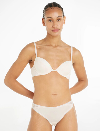 Calvin Klein Push Up Plunge Pink A x 75