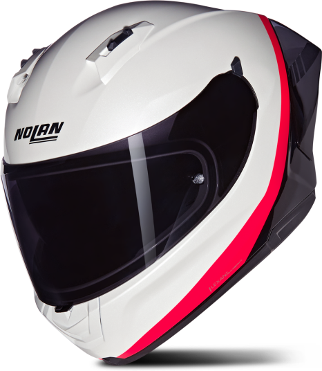 Nolan Helhjelm  N60-6 Sport Perle-Svart-Oransje