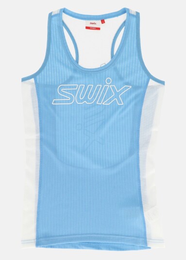 Swix Racex Light Singlet W Cloud Blue / Bright White Xs Løpesinglet Swix Racex Light Singlet W Cloud Blue / Bright White Xs Løpesinglet