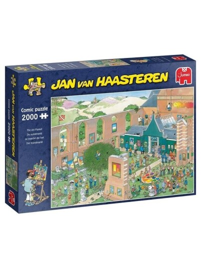 Jumbo Puzzle Jan van Haasteren - The Art Market (2000 pcs)
