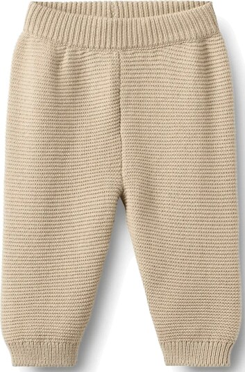 Wheat Knit Trousers Antonie OFFWHITE 74