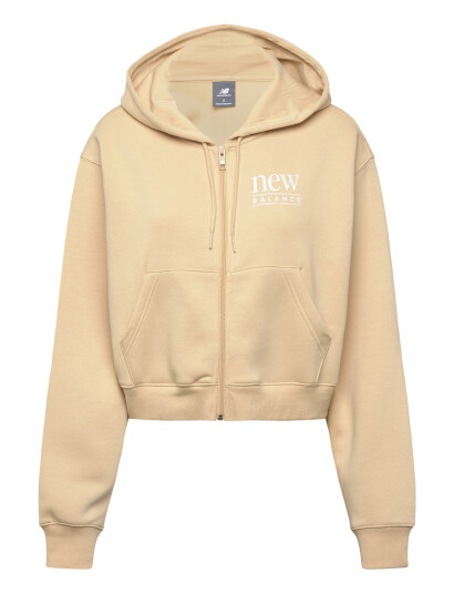 New Balance Reimagined Fleece Full Zip Yellow L New Balance Reimagined Fleece Full Zip Yellow L