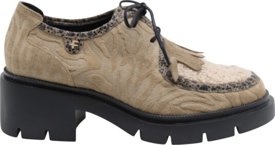 Floris van Bommel Dame Sko Beige 41 EU,