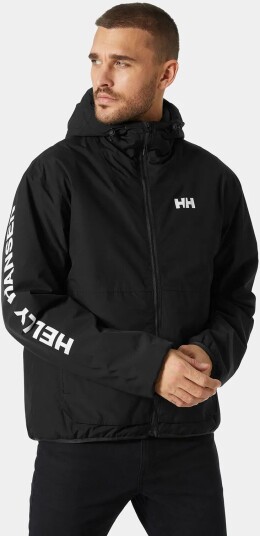 Helly Hansen Ervik Isolert Regnjakke Herre Svart 2XL Helly Hansen Ervik Isolert Regnjakke Herre Svart 2XL